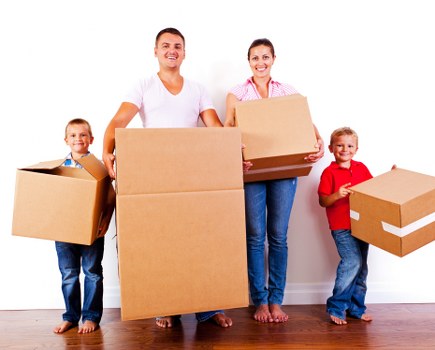 Commercial moving team planning a business relocation in Romford