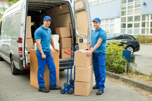 Romford movers handling a flat relocation with care