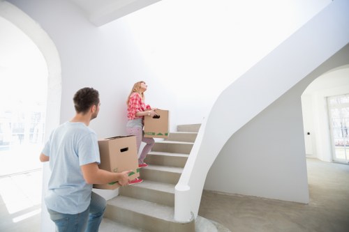 Moving truck serving nearby Romford neighbourhoods