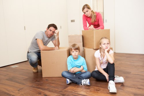 Romford man and van transporting household furniture