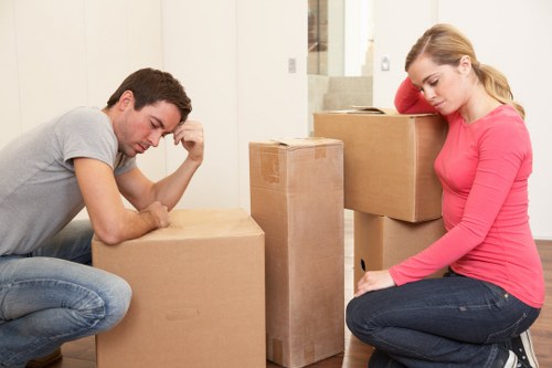Helping with home or office items during a move in Romford