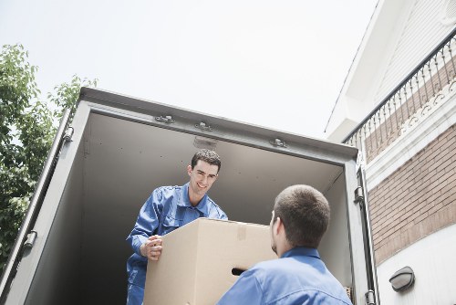 Unpacking boxes into a new Romford home with room-by-room organisation