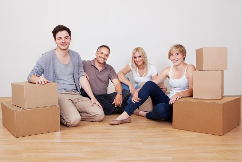 Commercial removals setup for an office move in Romford